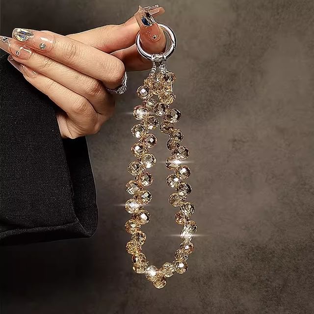 Phone Crystal Faux Strap