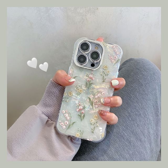 Strap Phone Flower / Set Case