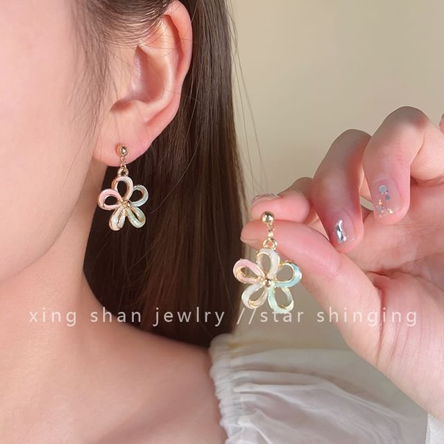 Earring Drop Flower