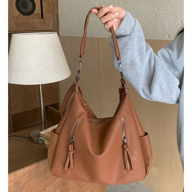 Bag Tassel Shoulder Faux Leather