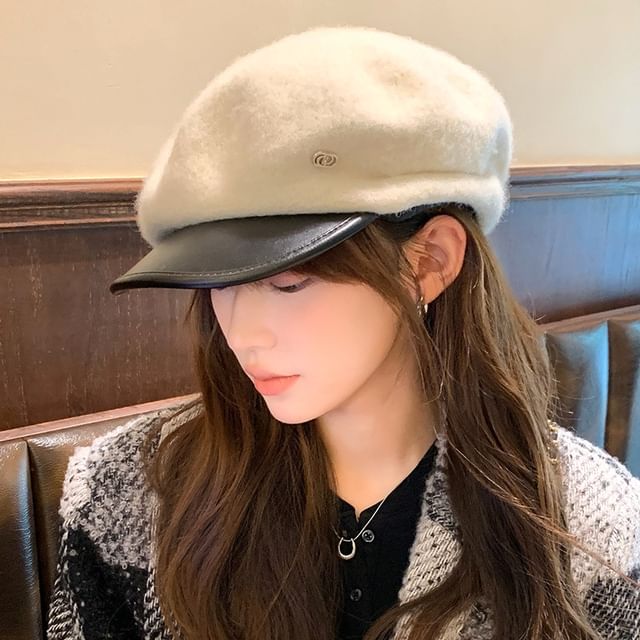 Newsboy Wool Cap
