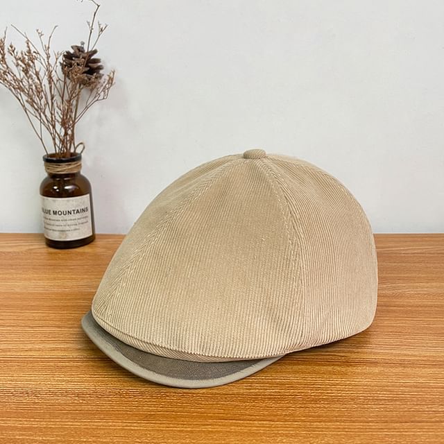 Corduroy Flat Cap