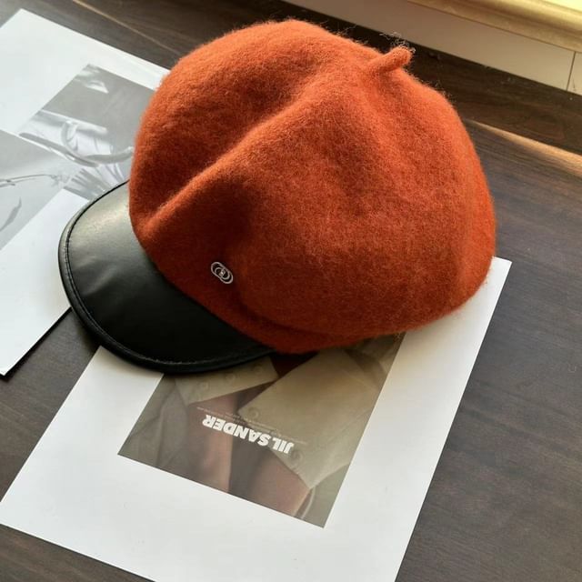 Newsboy Wool Cap