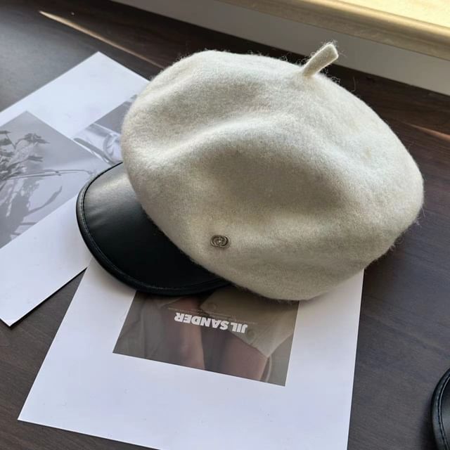 Newsboy Wool Cap