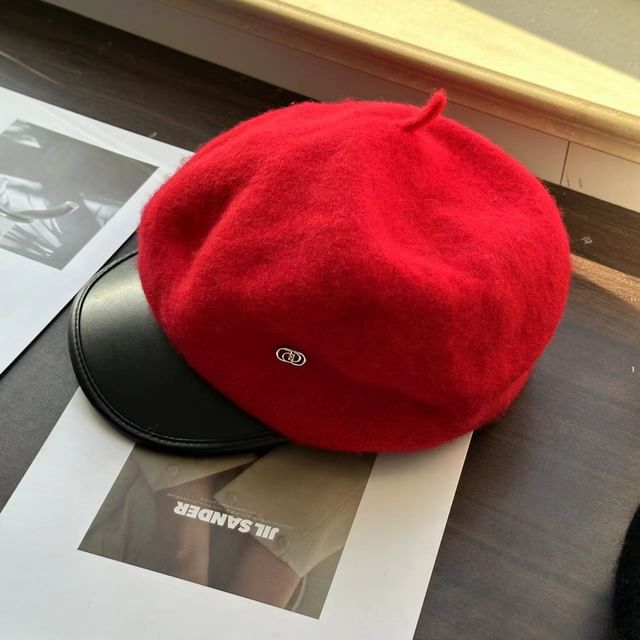 Newsboy Wool Cap