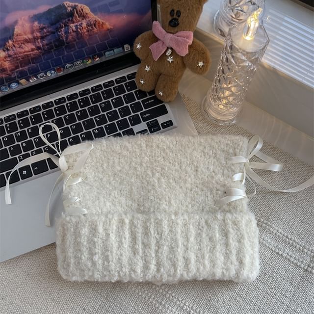 Großhandelsbeispiel Beanie Strickschnürung