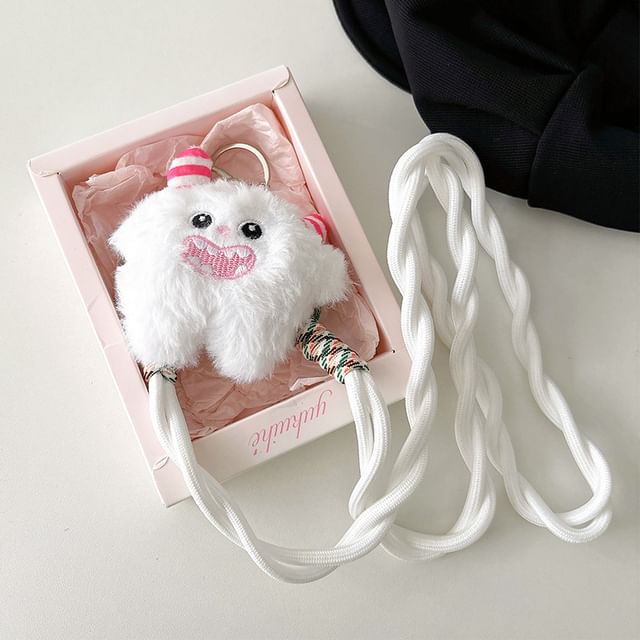 Monster Phone On Lanyard Clip Plush
