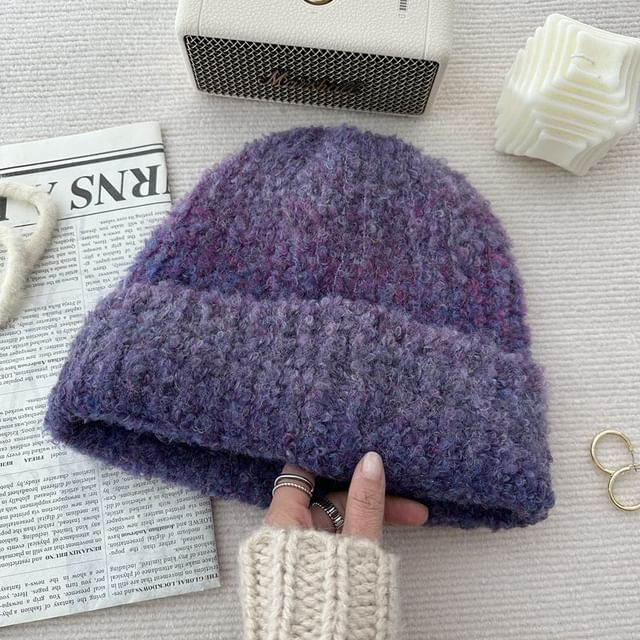 Cuffed Gradient Beanie