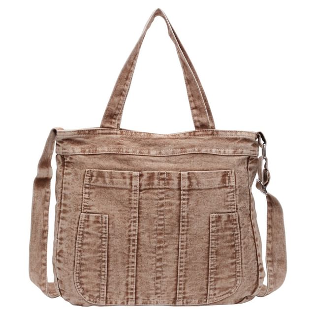 Crossbody Denim Bag Washed