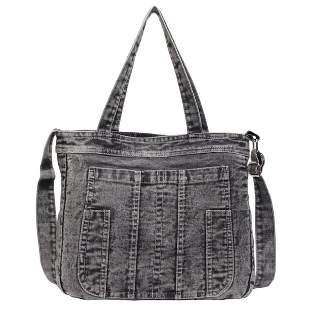 Crossbody Denim Bag Washed