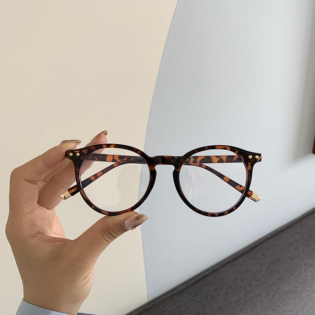 Plain Round Eyeglasses