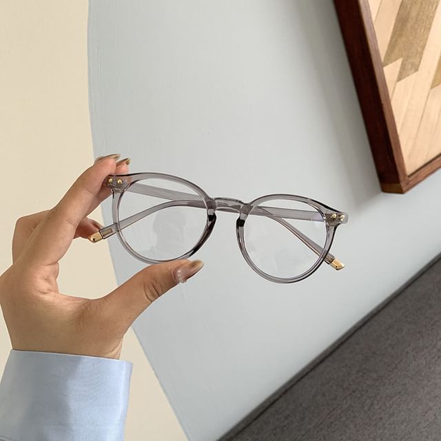 Plain Round Eyeglasses