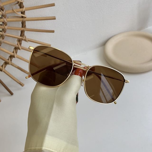 Plain Square Sunglasses