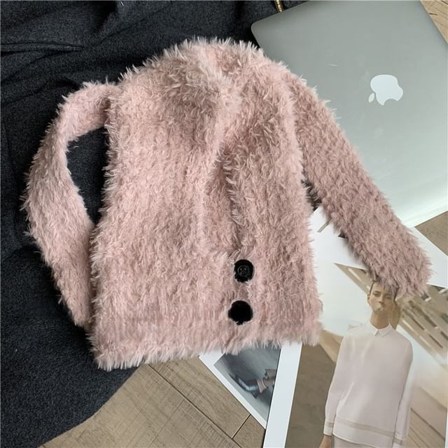 Rabbit Ear Chenille Balaclava