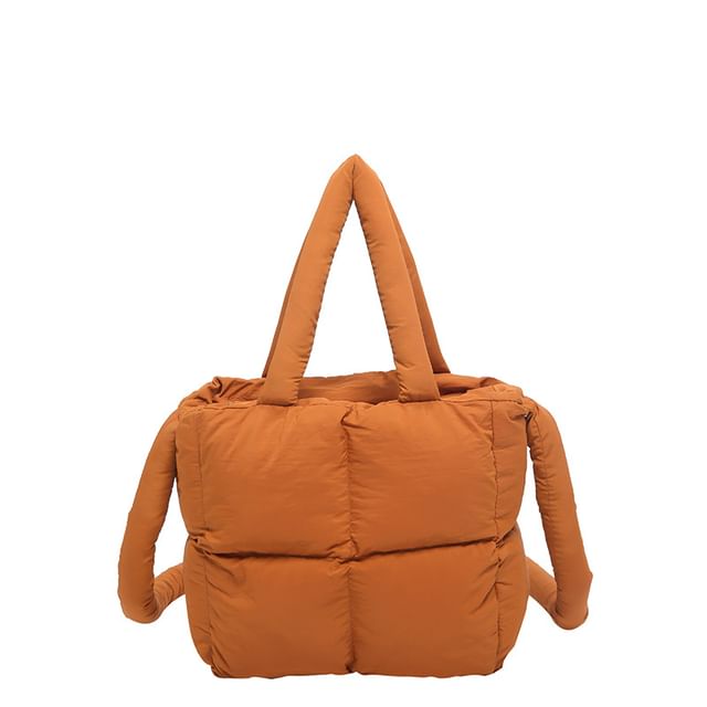 Puffer Plain Crossbody Bag