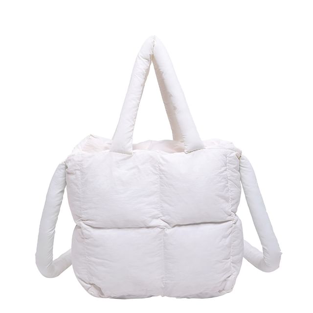 Puffer Plain Crossbody Bag