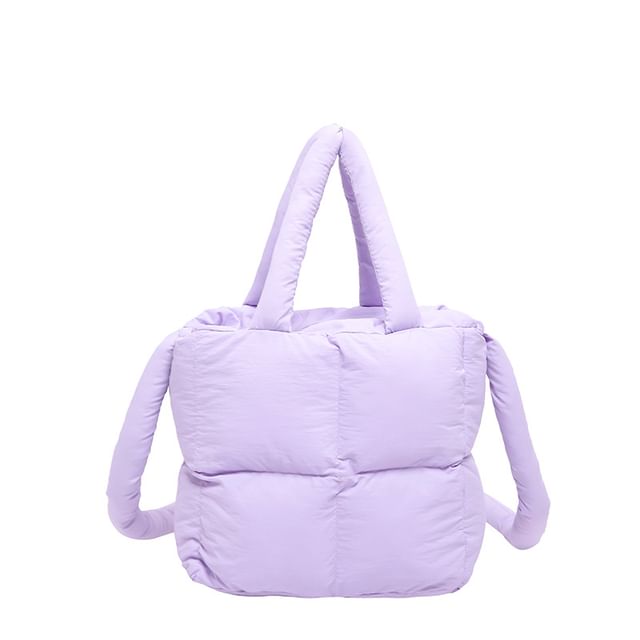 Puffer Plain Crossbody Bag