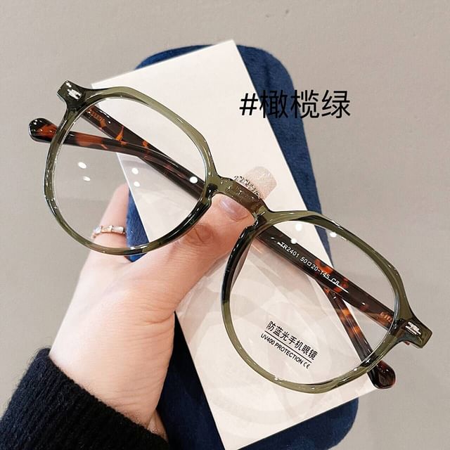 Geometric Blue Light Blocking Glasses