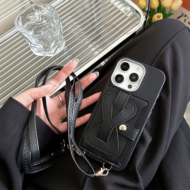 Case Card Phone Holder Lanyard