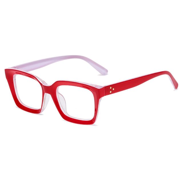 Square Resin Blue Light Blocking Eyeglasses
