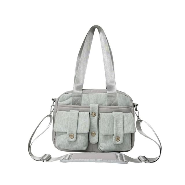 Multi-Pocket Plain Computer Bag
