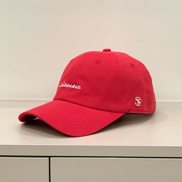 Letter Cap Embroidered