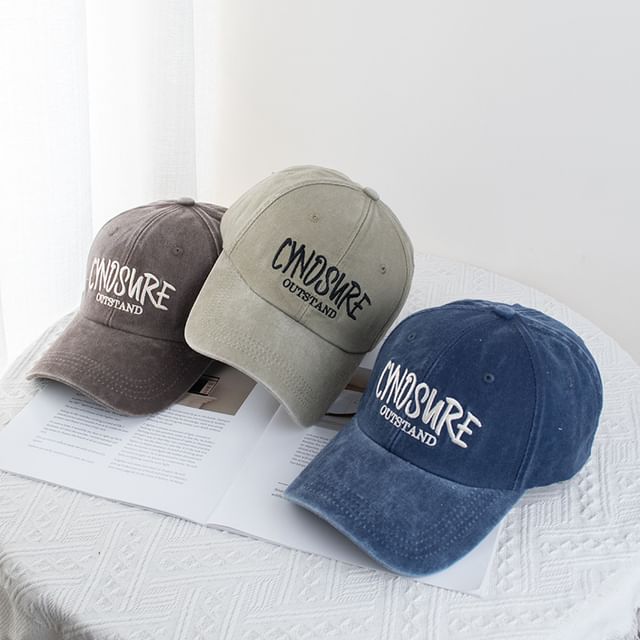 Cap Washed Lettering