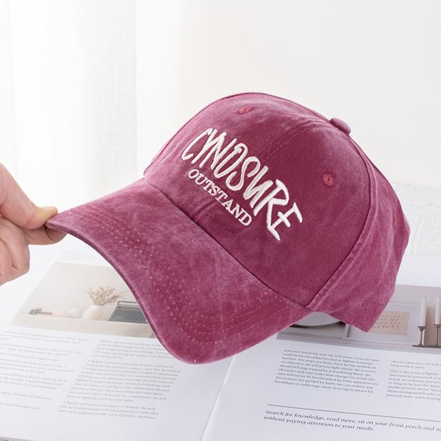 Cap Washed Lettering