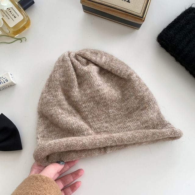 Beanie Plain Knit