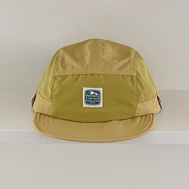 Lettering Cap Applique Baseball