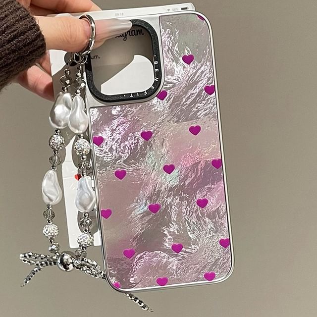 Case Phone Strap Set / Heart