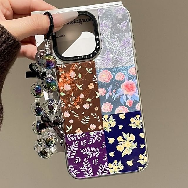 Strap / Set Phone Floral Case