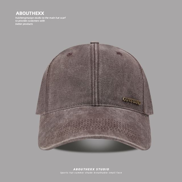 Washed Baseball Cap