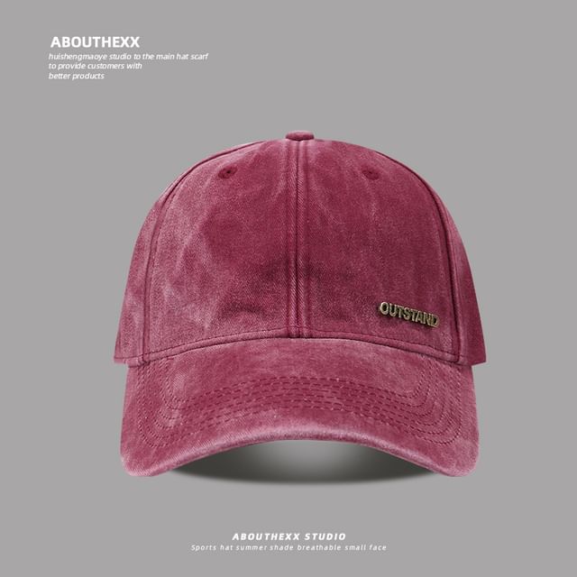 Washed Baseball Cap