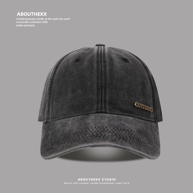 Washed Baseball Cap