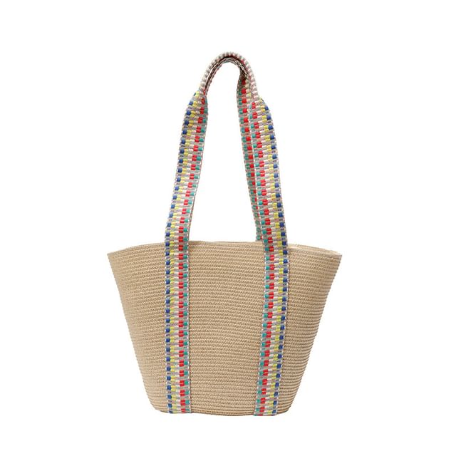 Sample Woven Pattern Strap Tote Bag