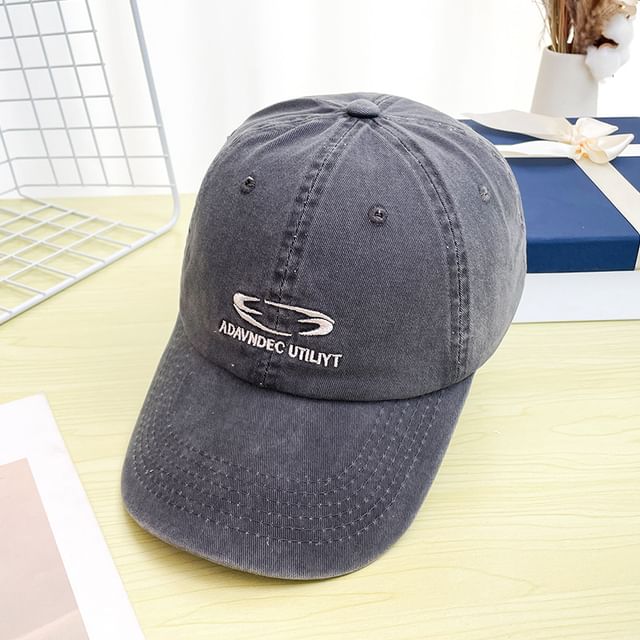 Embroidered Letter Baseball Cap