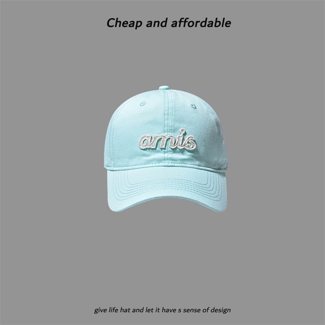 Cap Embroidered Letter