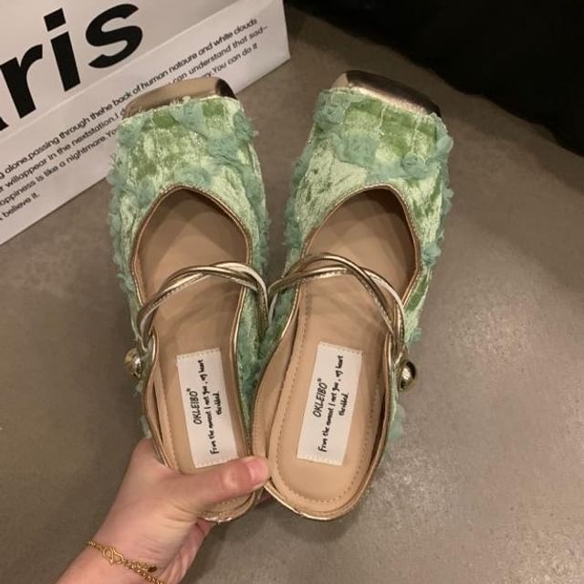 Toe Jane Cap Mules Mary