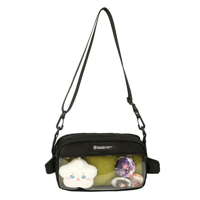 Panel Nylon Bag PVC Crossbody