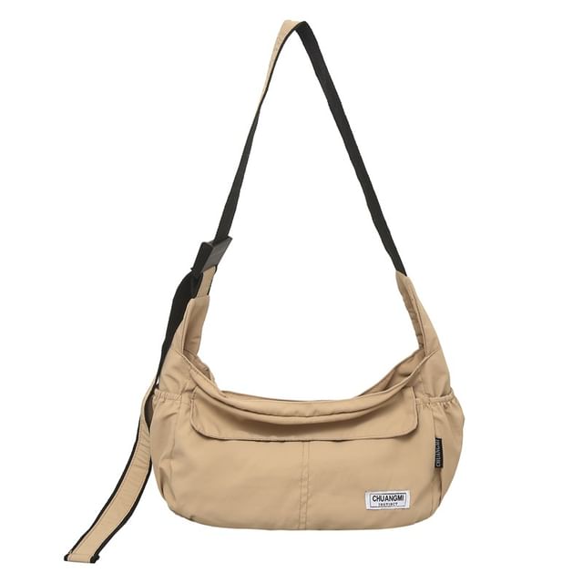 Nylon Plain Bag Crossbody