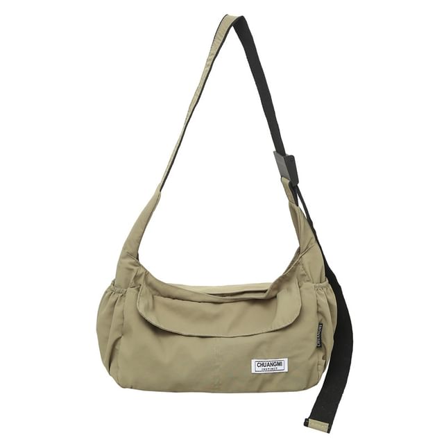 Nylon Plain Bag Crossbody