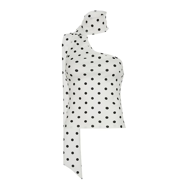 Top Halter Dotted