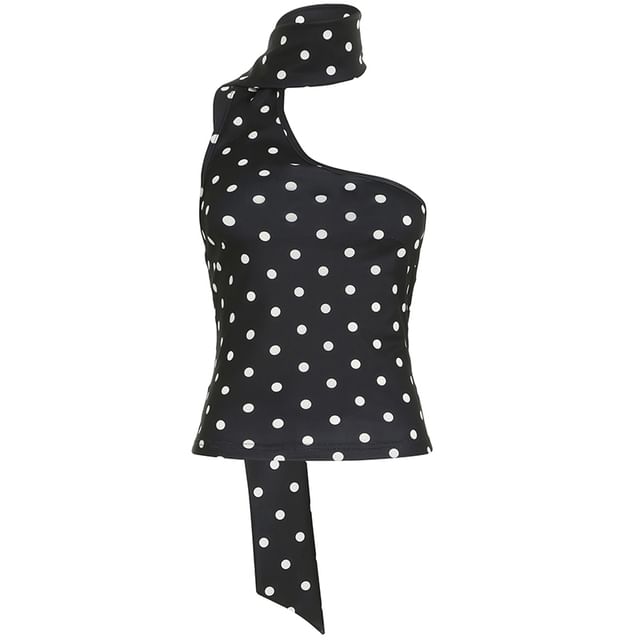 Top Halter Dotted