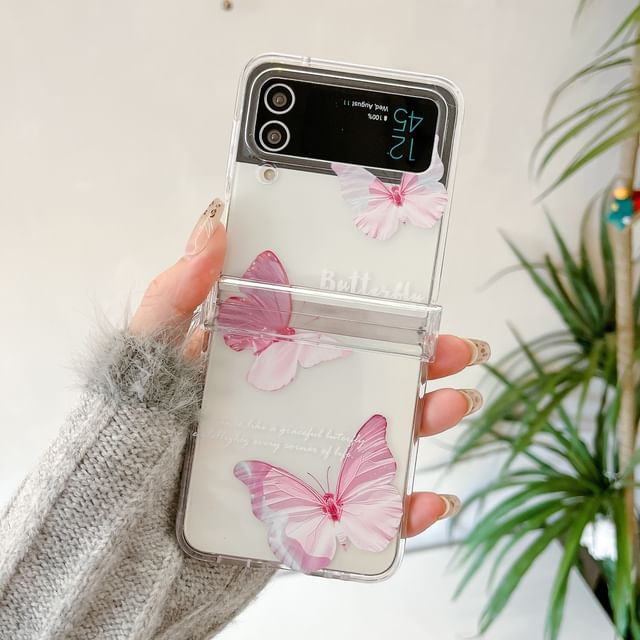 Set Butterfly Phone / Strap Case