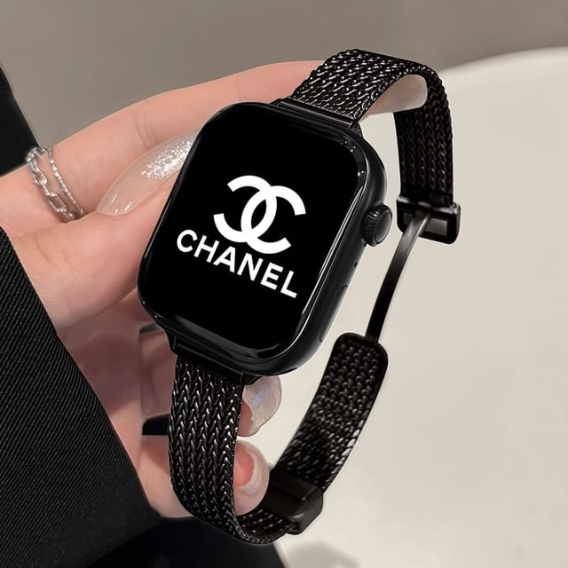 Milanese Stainless Steel Apple Watch Band