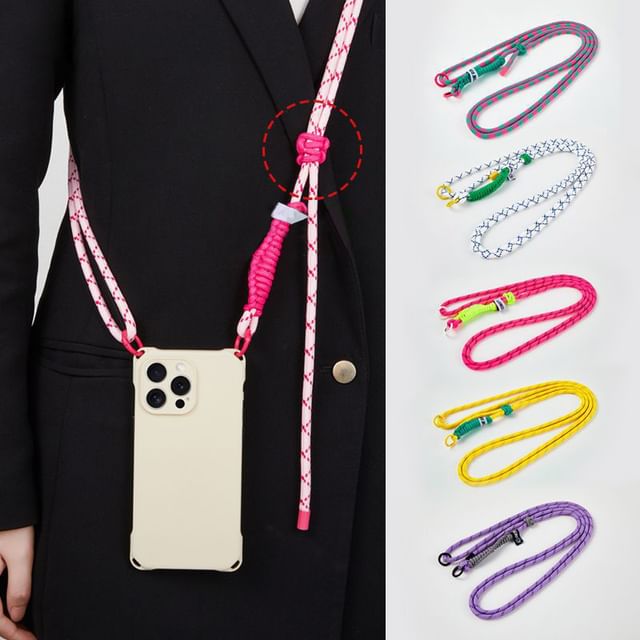 Strap with Lanyard Phone Cord Pad