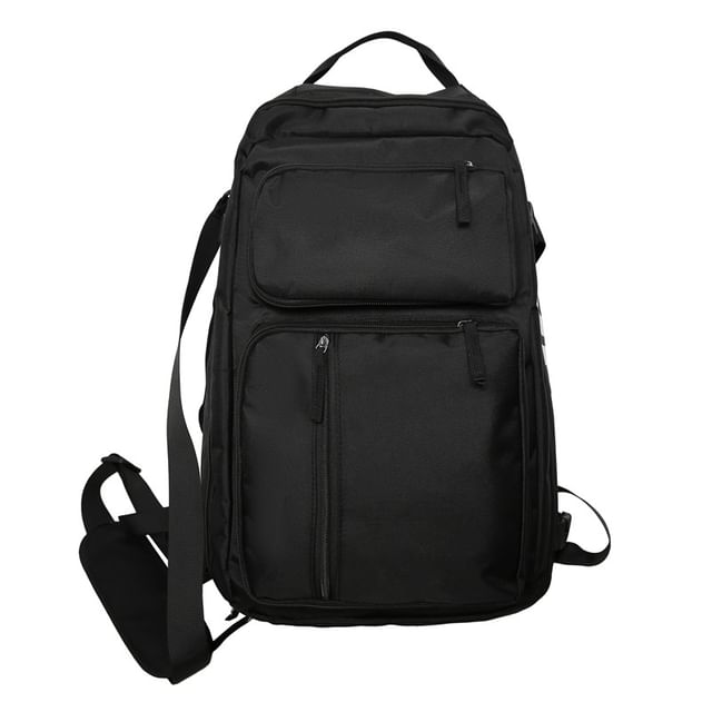 Zip Lettering Backpack