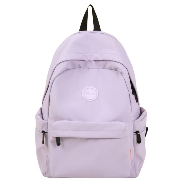 Plain Backpack Zip