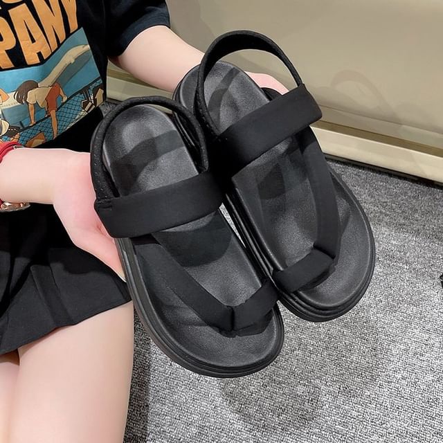 Thong Platform Sandals